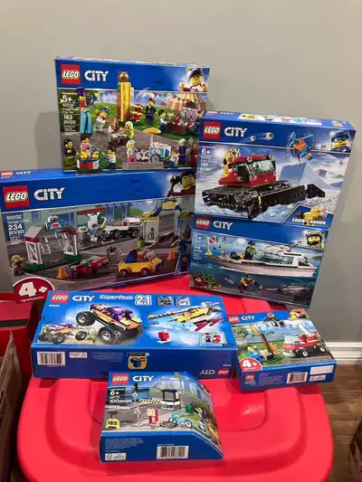 Lego City Bundle 60212 60221 60222 60232 60234 66636 40170 40373, View more