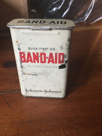 Vintage Johnson & Johnson Band-Aid Tin