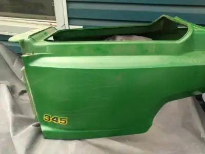 John Deere 345 garden tractor STRIPPED FOR PARTS!!, View more