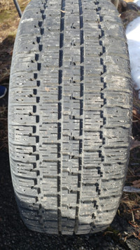 winter tire on rim almost new P215/60R16 Winter slalom