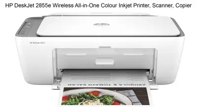 HP DeskJet 2855e Wireless All-in-One Colour Inkjet Printer  Scan, View more