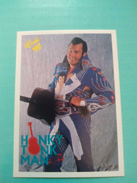 1990 The Honky Tonk man WWF wrestling classic trading card 