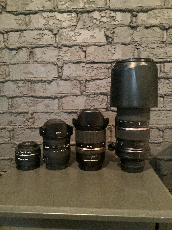 Objectif pour sony alpha à vendre 850$ dans Appareils photo et caméras  à Laval/Rive Nord