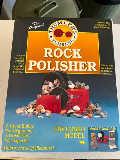 Thumler’s Tumbler Rock Polisher Brand New, View more