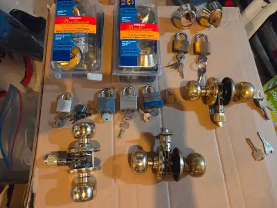Assorted locks, View more
