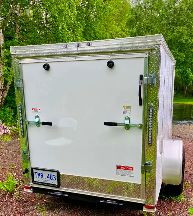 (REDUCED AGAIN) Enclosed Cargo Trailer 5' by 10' | Cargo & Utility ...