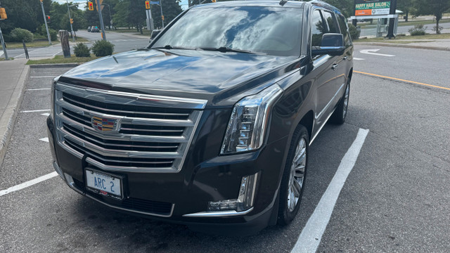 Cadillac Escalade 2018 Platinum wrapped in black original white  in Cars & Trucks in Markham / York Region - Image 3