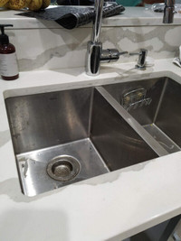 Enlarge Sink Hole, Larger Sink, Stove Cut Polish Granite Quatz