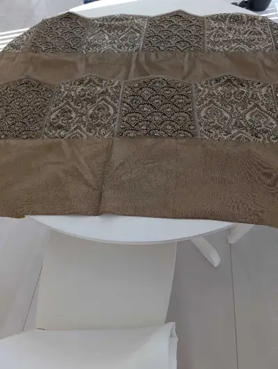 2 Long  Beaded Table Runners, View more