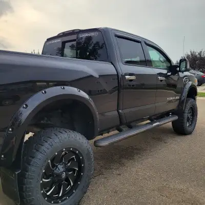 Beautiful looking truck for sale. Comes lifted, led light bars and a winch. Was just recently profes...