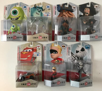 DISNEY INFINITY CHARACTERS AND WII U STARTER PACK FOR SALE