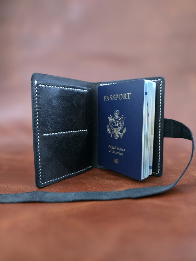 Authentic Leather Wallets, book cover, and more... in Other in Calgary - Image 2