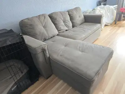 L shaped pull-out Sofa $500 OBO, View more