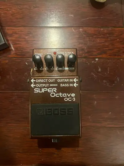 Boss Super Octave OC-3 Guitar Pedal, View more
