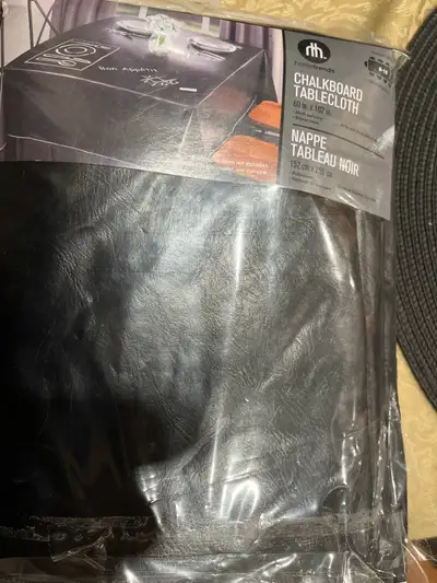BRAND NEW CHALKBOARD TABLE CLOTH, View more