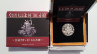 3 oz Odin Legens of Asgard Max Relief Silver Coin