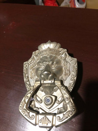 Vintage Door Knocker, Antique Lion Head Durable 