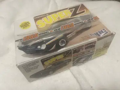 Vintage 1979 Z28 Plastic model kit, original in box, View more