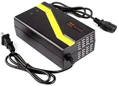 LED indicator light shows when charger is working. Input voltage: 110V-230V, 50Hz. Output power: DC...