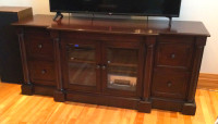 Rabais! Magnifique meuble télé de luxe en bois