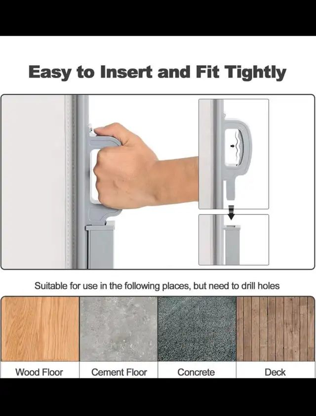 Retractable Side Awning 118" x 63",Outdoor Privacy Screen Foldin in Patio & Garden Furniture in Hamilton - Image 7