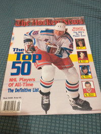 Hockey News top 50 NHLers all time Gretzky