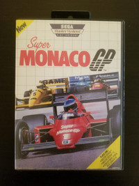 Super Monaco GP for Sega Master System