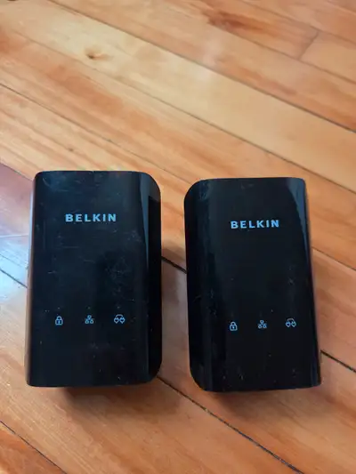 Belkin AV500 Powerline adapter, View more