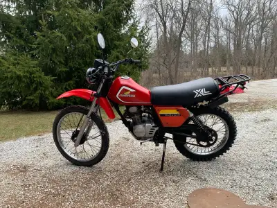 Honda XL185s chassis see pics Works excellent - fun reliable quiet bike. In 1979 the Honda XL185s an...