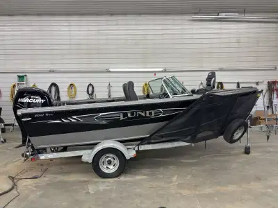 I'm selling my dads well maintained Lund 1850 Tyee, a versatile and reliable boat perfect for both f...
