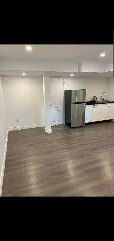 Quite and clean basement apartment in Milton for rent $1,300/m for a Single professional person 10 m...