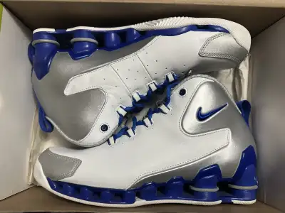 Nike Shox VC 3 White/Silver/Royal 2004 Size 8, View more