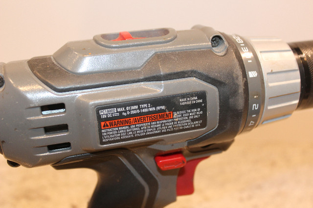 1/2" Porter-Cable 18v cordless drill w/ charger+2 new batteries. in Power Tools in City of Toronto - Image 4