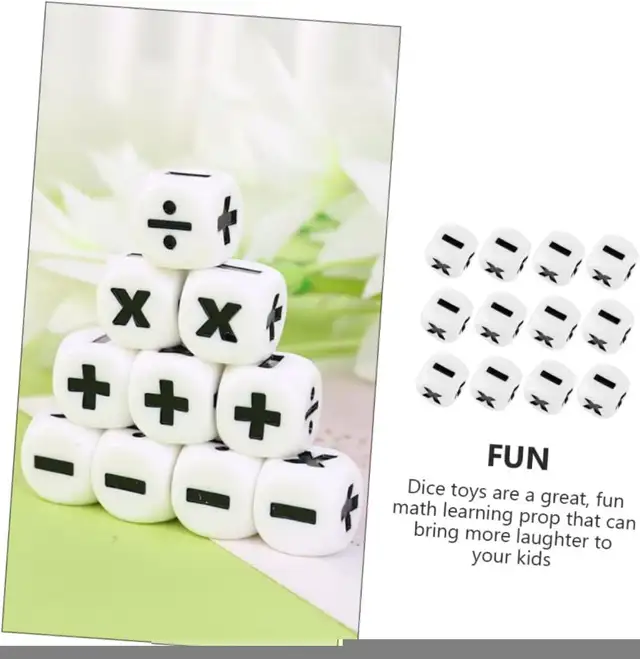 12pcs Learning Aid Classroom Accessories Strategy Dice Game Dice in Toys & Games in City of Toronto - Image 10