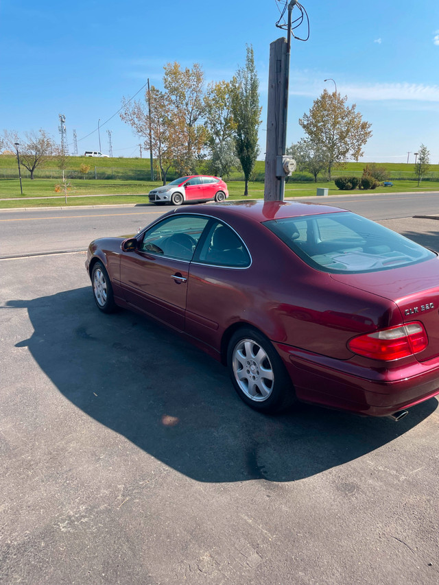2001 Mercedes CLK 320 coupe 117,500 Klms 3.2 L V6 auto. Loaded in Cars & Trucks in Calgary - Image 2