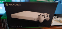Xbox One X w/ Games and Controller(has stick drift)