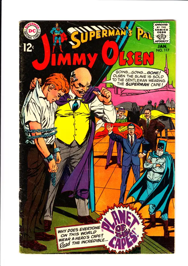 SUPERMAN'S PAL : JIMMY OLSEN #117 / DC – JANUARY 196962863728385155129