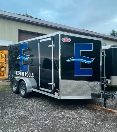 Never Used in Winter, Floor waterproofed with 2-part epoxy pool paint - non-slip Great trailer, tows...