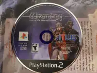 Wizardry - Tale of the Forsaken Land - PS2 (disc only)