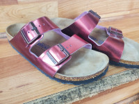 Birkenstock Red Sandals size 42 - Women's 11 Medium