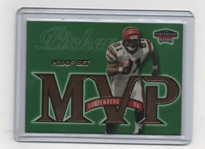 Carl Pickens 1998 Playoff Contenders card #18 ( 1/1 ) card. Smoke free house,if interested make an o...