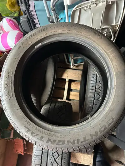 I'm selling a set of used Continental Extreme Contact tires, size 235/50/R18, that would be great fo...