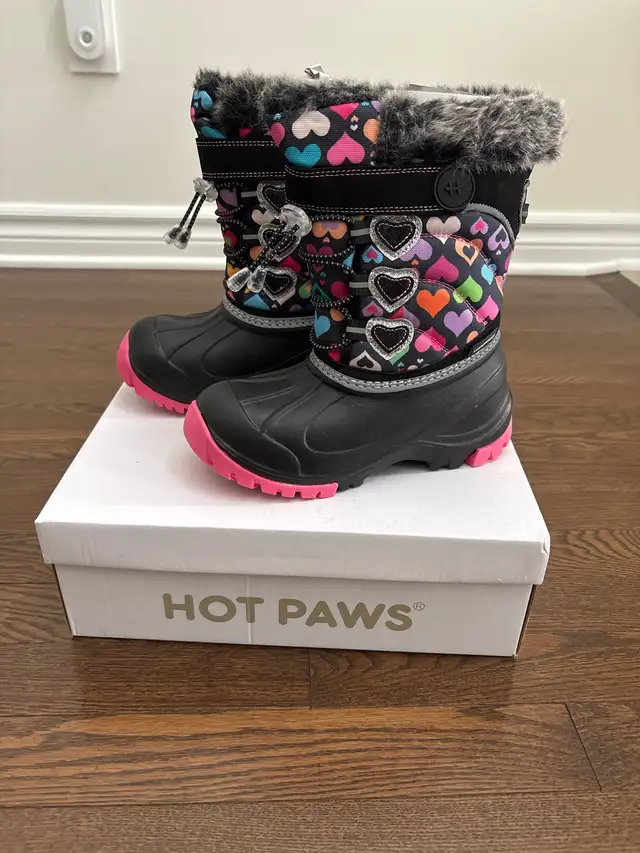 Kids girls winter boots size 13 youth in Kids & Youth in Ottawa - Image 4