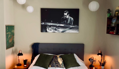 48x30 - One of One - Custom Bill Evans Canvas Art - Jazz Piano, View more