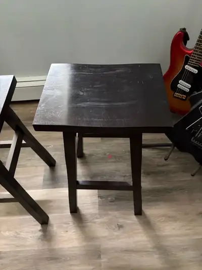 Solid Woden Stools (qty  2 ), View more