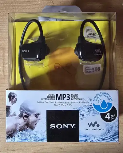 Sony Walkman waterproof headphones, View more