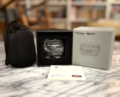 TTartisan 50mm F2 Full-Frame Manual Focus Lens for Sony*Like New, View more