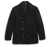 Lauren Ralph Lauren Boy's Wool-Blend Pea coat - Size 12$100