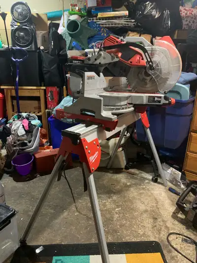 Milwaukee 12" Dual-Bevel Sliding Miter Saw w/Sta, View more