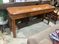 Drexel Heritage Console Table - Oak Calgary Alberta Preview